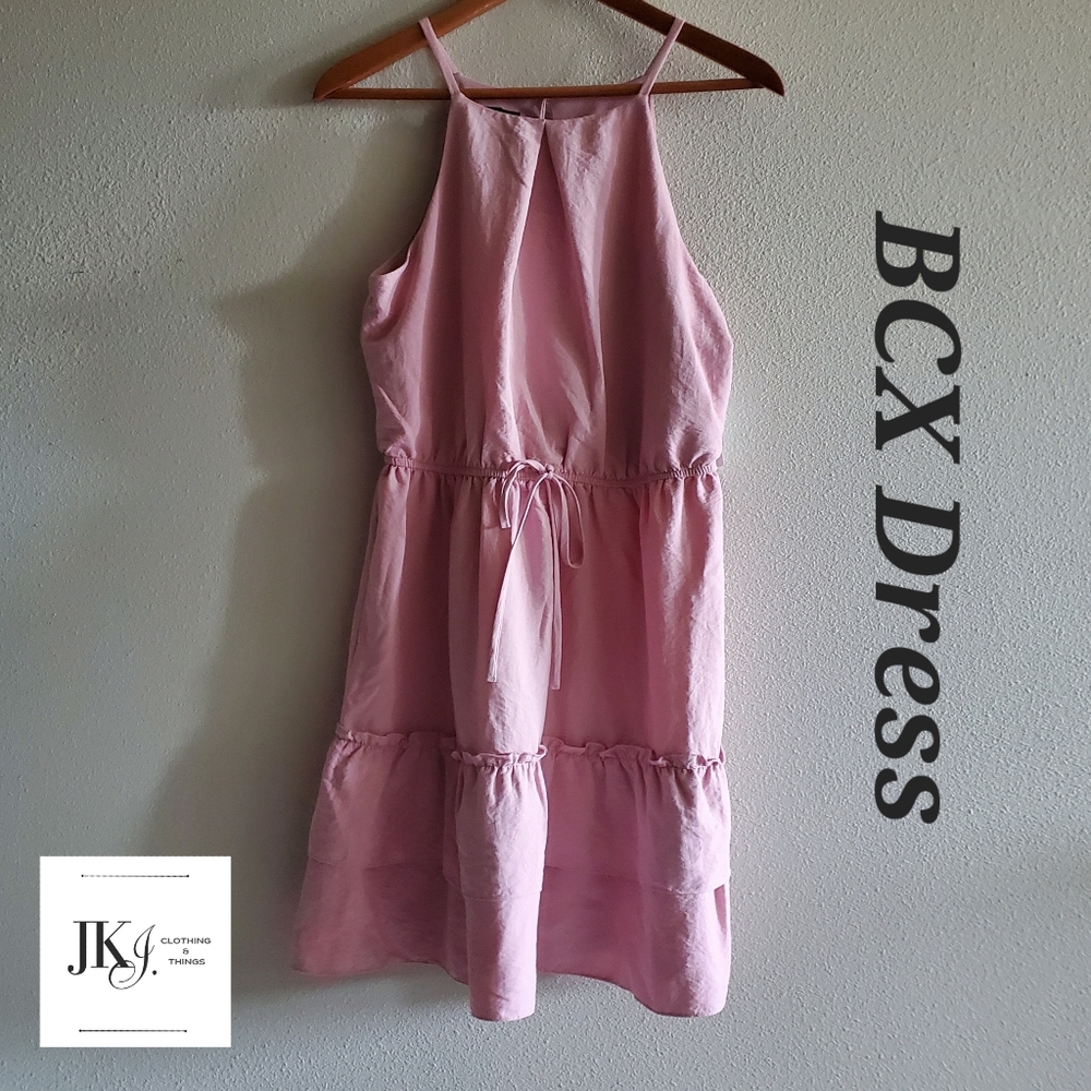 BCX Dress Women's Dresses Light Pink size:M [wd-154]
